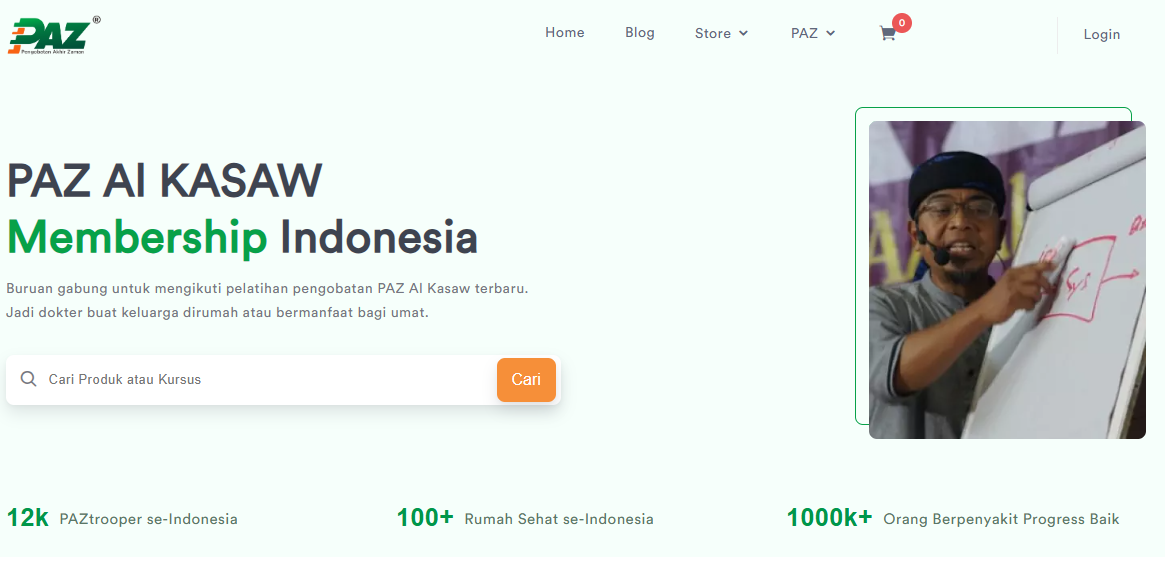 Course and Training Website